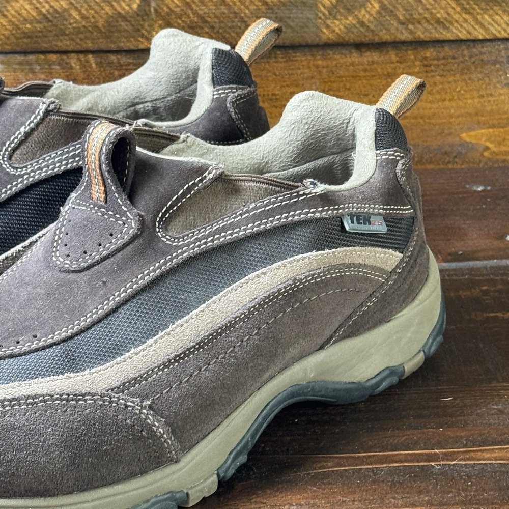 L.L. Bean Mens Tek 2.5 Casual Hiking Shoes Brown Leather Waterproof 11 M - Picture 14 of 15